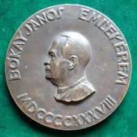 Tibor Vilt: commemorative medal of János Bókay
