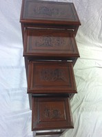 Carved Table Set