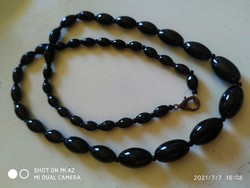 Fekete üveg nyakék oxidált szerelék