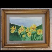 Painter of Szentendre: sunflowers