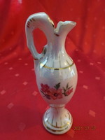 German porcelain mini vase, height 12.5 cm. He has!