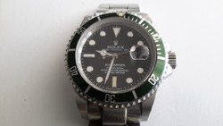 Rolex automatic green color hue Chinese structure