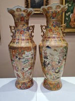 Csodaszép páros antik kinai padló váza