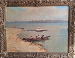Jenő Kárpáthy / Danube boat
