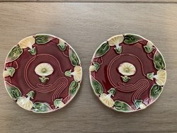 Antik Majolika szecessziós tányérok