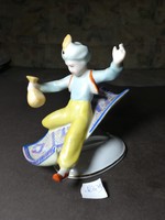 Hollóházi különleges Aladin szobor