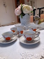 Mini porcelain coffee set