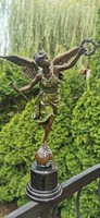 Szabadság arkangyal - bronz szobor műalkotás