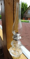 Régi jelzett osztrák petróleum lámpa