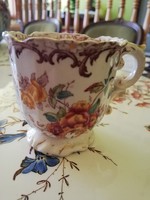 Sarreguemines fleury coffee cup