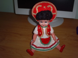 A souvenir doll of old times