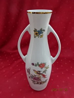 Hölóháza porcelain, two-handled vase, height 36 cm. He has!