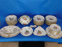 Herendi Fruit Pattern 12-Piece Dinnerware Set