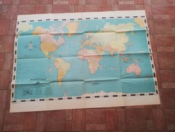 Nagyméretű világtérkép MARITTIMA 130 x 93 cm