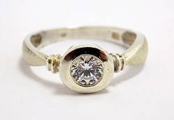 Köves ezüst gyűrű (ZAL-Ag96715)