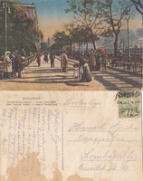 Budapest Ferencz József rakpart 1916 RK Magyar Hungary