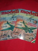 Régi Modell és Makett újság magazin Extra a magyar Királyi légierő a II. Világháborúban darabra 1995