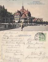 Budapest Kávéház a Margitszigeten 1911 RK Magyar Hungary