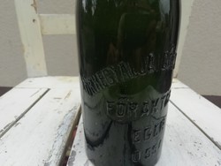 Őrhegyaljai Gőzsörfőzde Főraktára Eger üveg palack