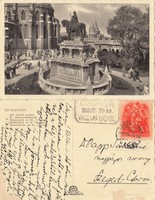 Budapest Szt István szobra 1938 RK Magyar Hungary