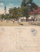 Dombovár Fő tér 1916 RK Magyar Hungary szakadás