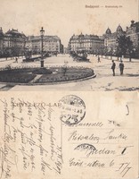 Budapest Szabadság tér 1907 RK Magyar Hungary