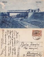 Dombovár Kapos hídja 1923 RK Magyar Hungary