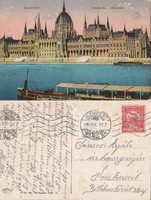 Budapest Országház - Parlament 1916 RK Magyar Hungary