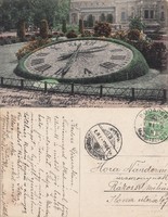 Budapest Margitsziget virágóra 1913 RK Magyar Hungary