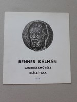 Renner Kálmán - katalógus