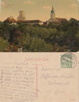 Győr Püspöki vár 1909 RK Magyar Hungary