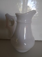 Pourer - antique - very thick - Austrian - snow white - porcelain - 2 dl - flawless