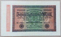 Németország 20000 Márka 1923 Aunc