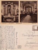 Kiskundorozsma templombelső 1957 RK Magyar Hungary