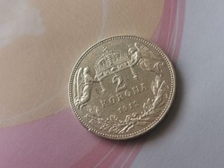1912 ezüst 2 korona,magyar 10 gramm