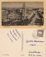Kiskunhalas Látképe 1955 RK Magyar Hungary