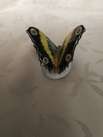 Német Volkstedt porcelán pillangó