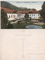 Parádfürdő Gyógyudvar a fürdőszállóval kb1920 RK Magyar Hungary