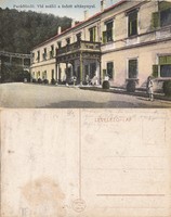 Parádfürdő Ybl szálló a fedett sétánnyal kb1920 RK Magyar Hungary