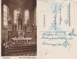 Rábacsanak Róm. kath. templom oltára kb1930 RK Magyar Hungary