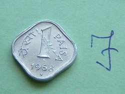 INDIA 1 PAISA 1968 (kis pont/gyémánt) = Mumbai ALU. #J