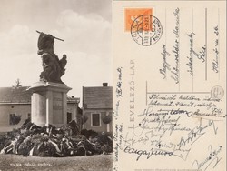 Tolna Hősök szobra 1938 RK Magyar Hungary
