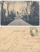Zalaegerszeg Deák szobor kb1915 RK Magyar Hungary