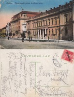 Szolnok Törvényszéki palota és Gorove utca 1919 RK Magyar Hungary