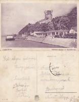 Visegrád Salamon torony és hajóállomás 1943 RK Magyar Hungary
