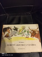 Elment a kecske a vásárba -Mládé Leta-Régi-retró -mesekönyv.