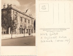 Szolnok  MNB épület 1940 RK Magyar Hungary