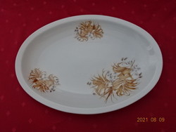 Zsolnay porcelain, brown pattern, oval meat bowl. He has!
