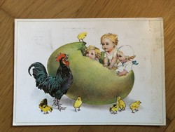 Kellemes Húsvéti Ünnepeket képeslap - Gyene Ida grafika