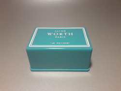 Vintage Savon Worth Paris "je reviens " gyűjtői új parfüm szappan dobozában